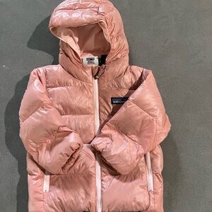 Patagonia Light Pink Baby Puffer Jacket